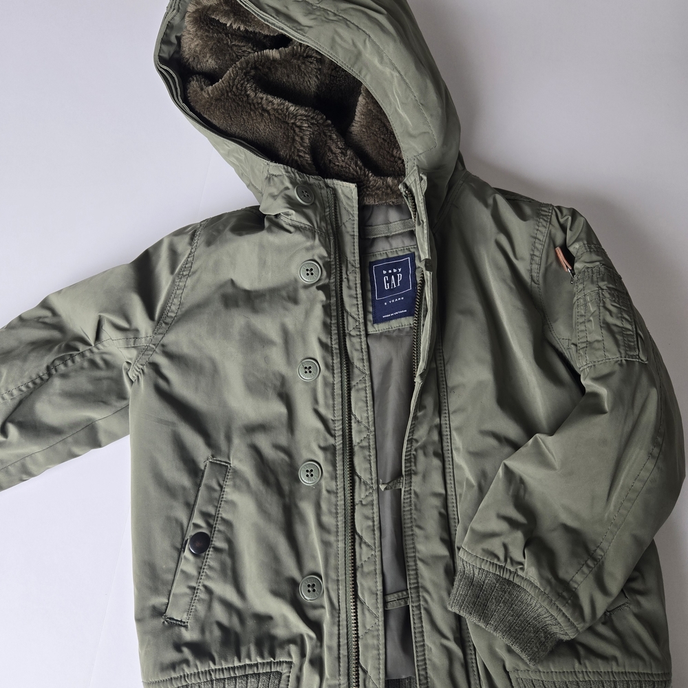 GAP Kids Green Hooded Jacket